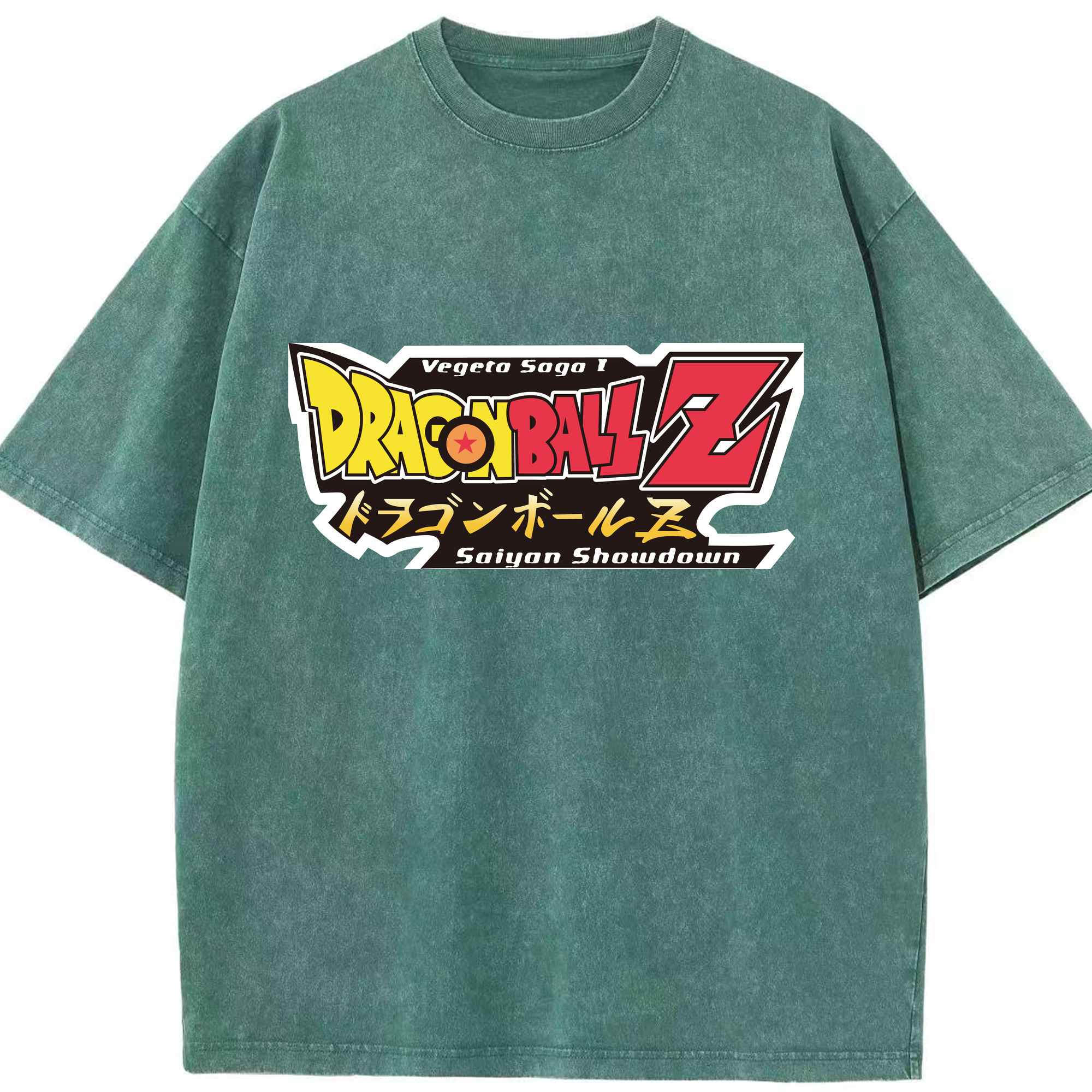 （画像用） ドラゴンボール DRAGON BALL 綿100% ヴィンテージ風 半袖Tシャツ（フロントプリント）